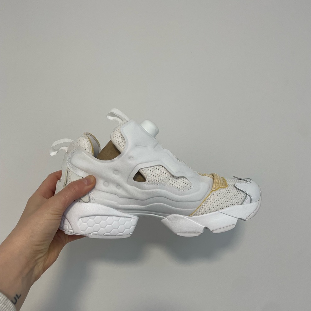 Maison Martin Margiela White Reebok insta pump fury sneakers